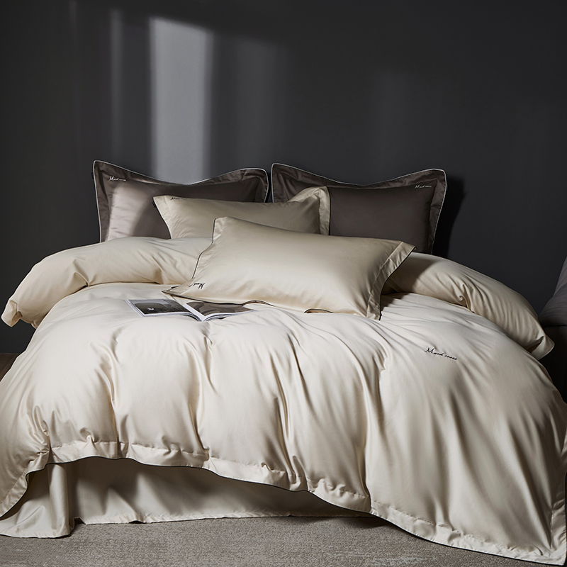 【瑰丽】玛洛驰2.0小奢绸 高奢重磅100支阿瓦提长绒棉 轻奢风四件套