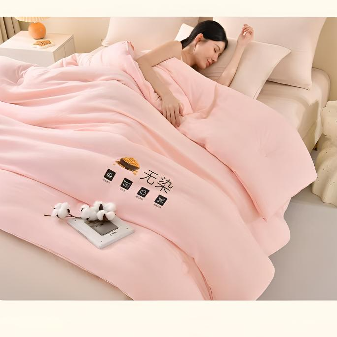 【红蜻蜓】A类母婴无染大豆纤维被子秋冬款亲肤面料春秋被