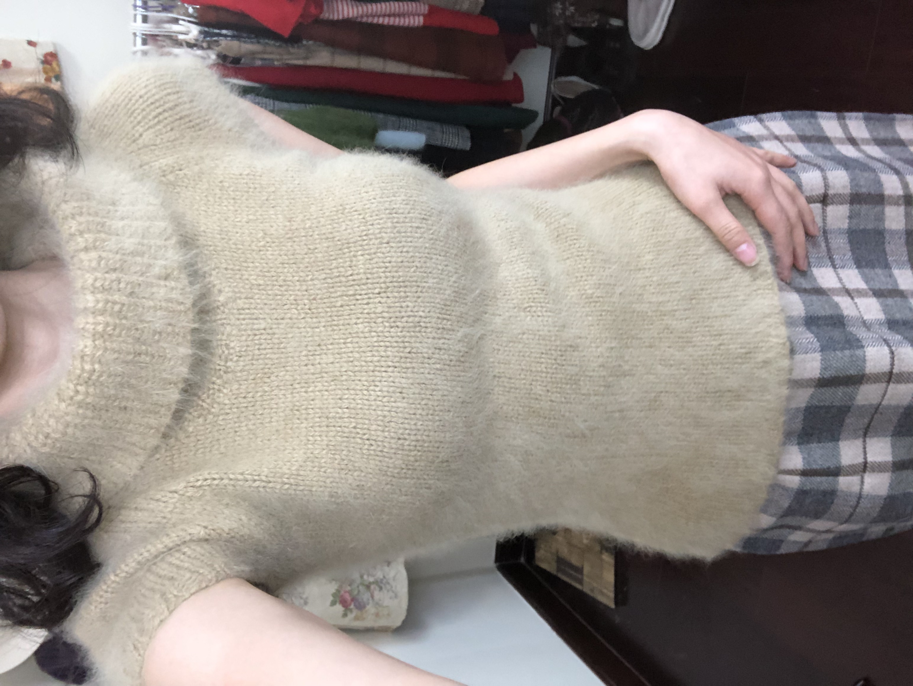 古着Vintage显瘦西装外套秋冬秋季毛衣复古时尚上衣