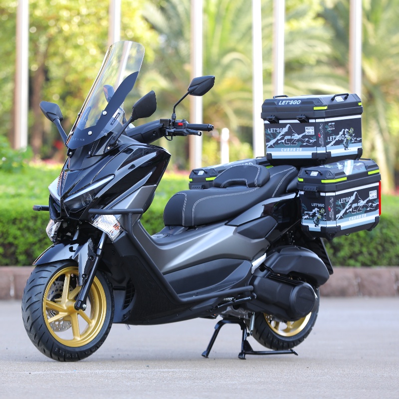 新款猛士150水冷踏板摩托车燃油长途旅行踏板车全新整车电喷包邮