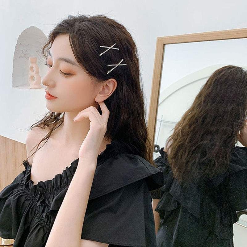 2023年新款发夹侧边夏季碎发一字夹发卡刘海边夹子头饰女网红卡子