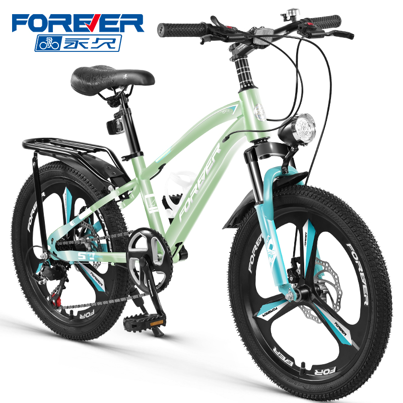 FOREVER/永久官方旗舰店新款变速自行车6-12岁中大童学生山地单车