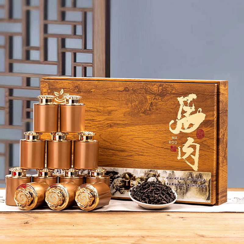 川府井肉桂 乌龙茶新茶肉桂精美礼盒装-z-