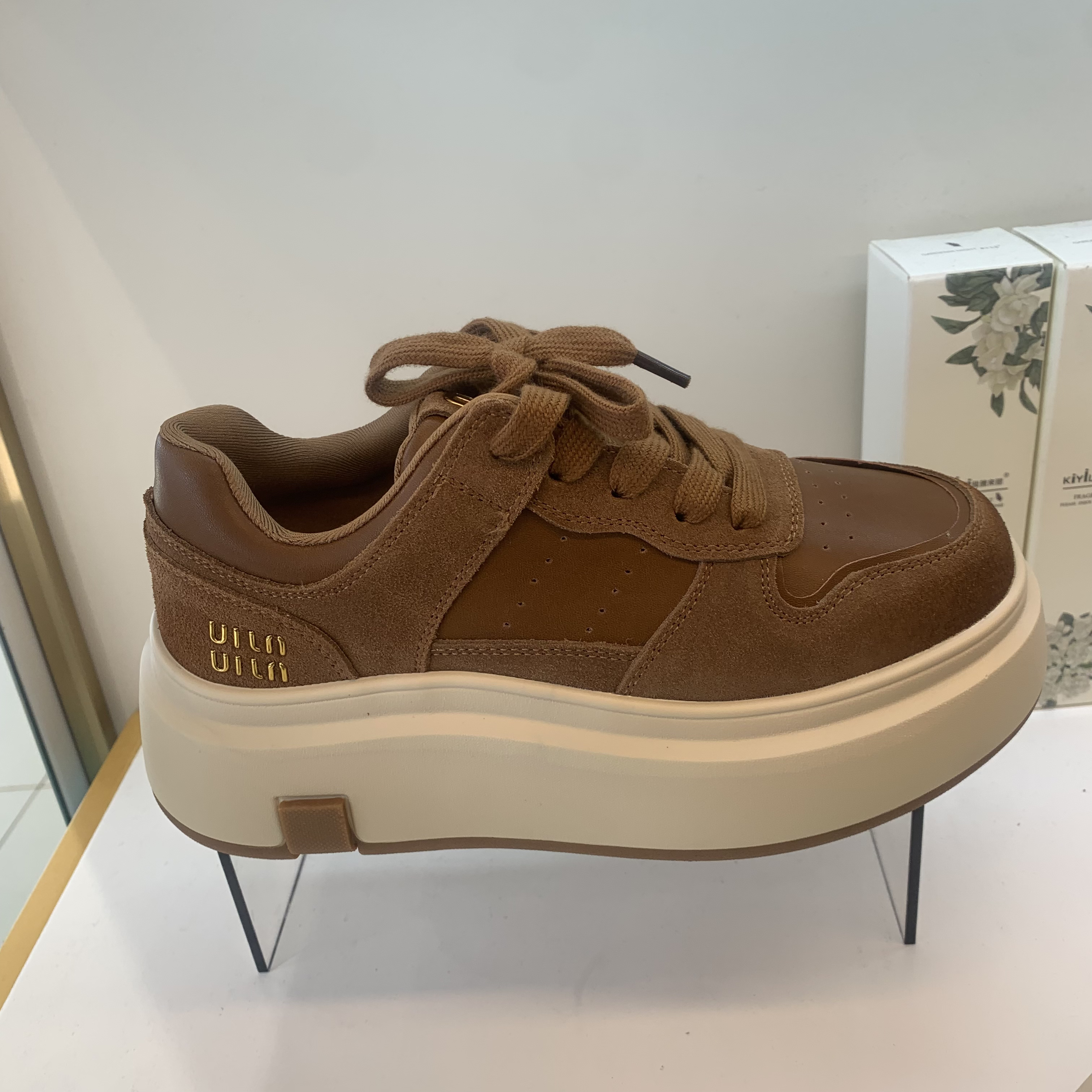 3736时尚百搭复古小众厚底ins低帮潮流韩版休闲鞋