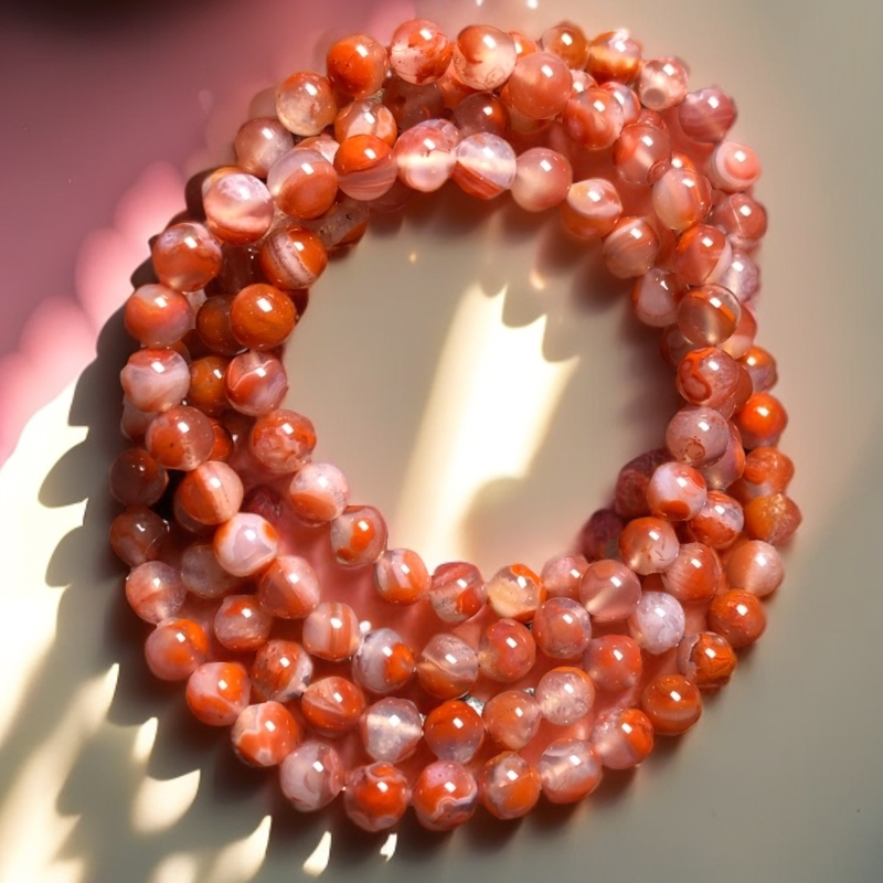 瓦西，冰飘俏色手串，项链，百搭时尚款！