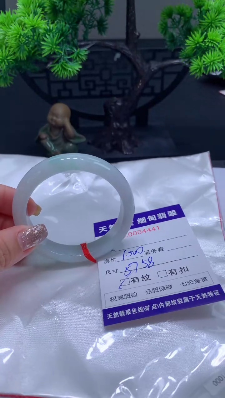 【闪购商品】翡翠手镯未镶嵌1