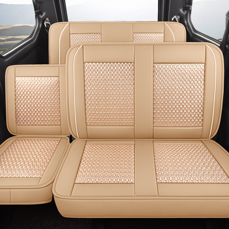 8座面包车五菱宏光座套荣光6407之光6376征程欧诺5座全包皮冰丝