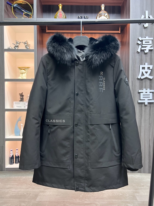 辛巴二代男士净版双层保暖派克服