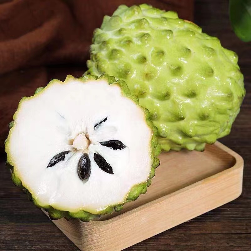 A云南凤梨释迦果新鲜孕妇水果非大目释迦果牛奶释迦果新鲜水果香