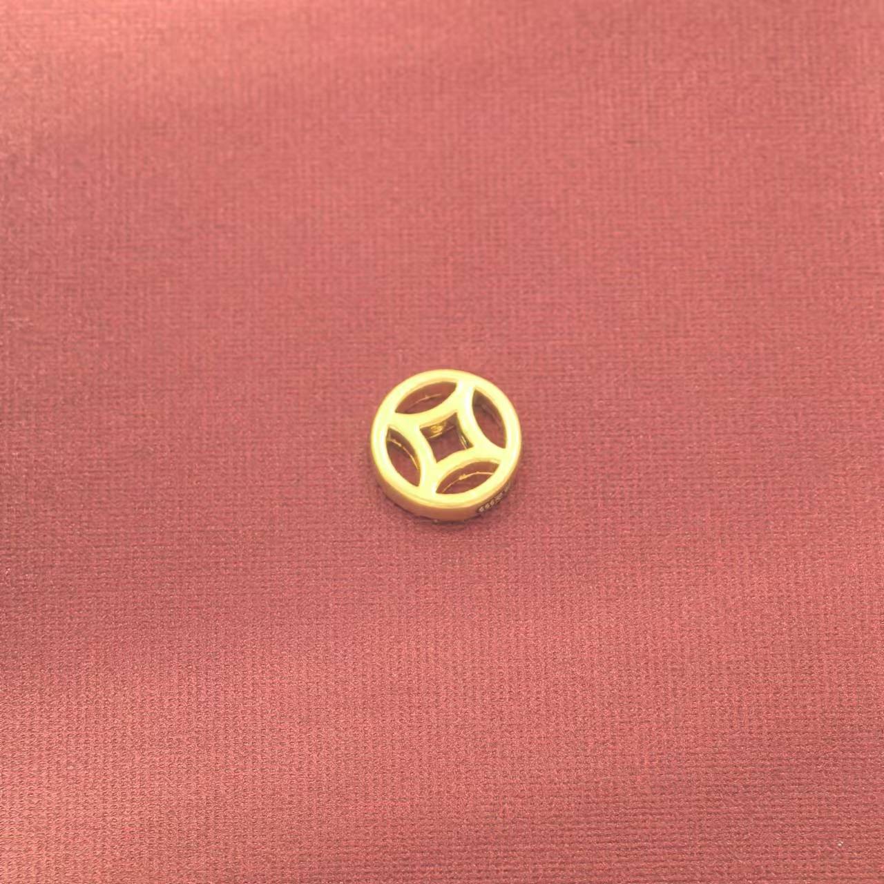 足金999小金钱（配件）-JFX1321