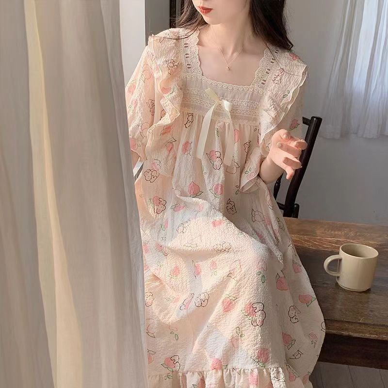 睡衣孤品价格拍这里！参考直播间ins家居服2025家居服蕾丝薄款春秋