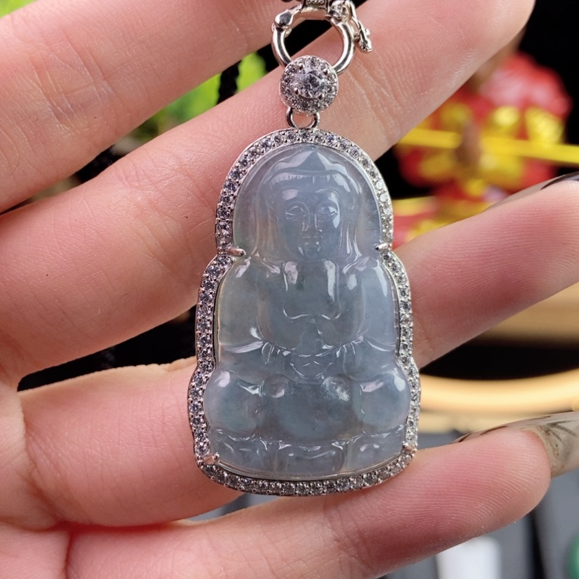 【闪购商品】翡翠颈饰银S925镶嵌