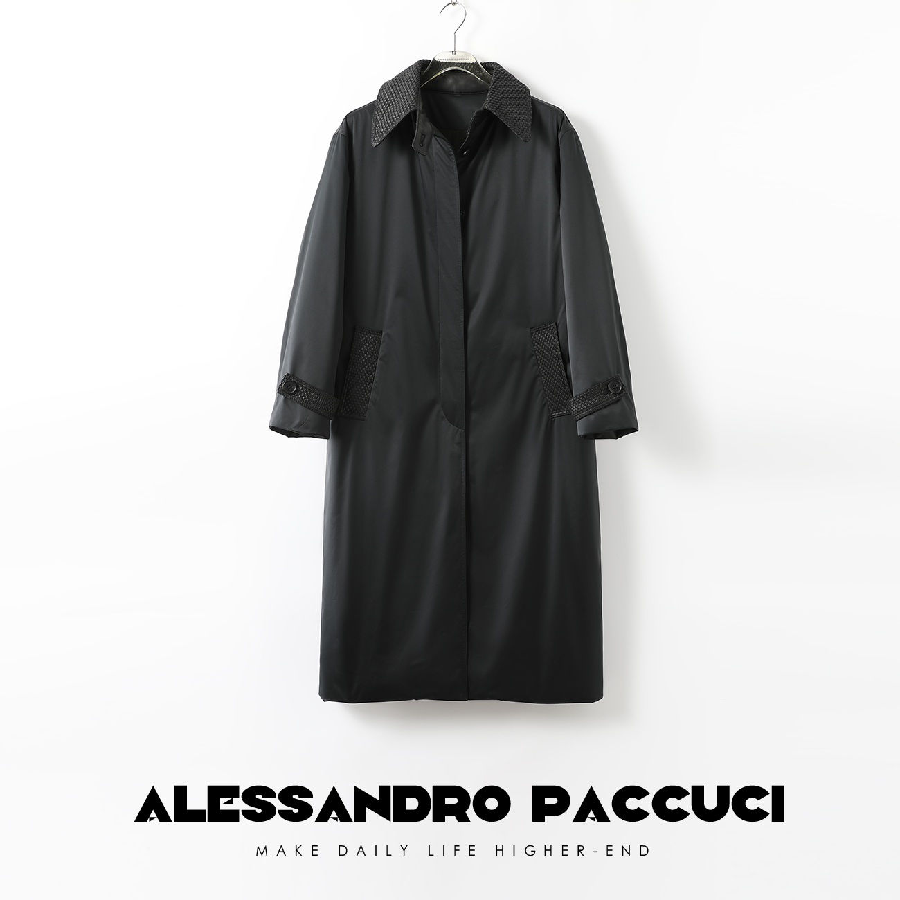Alessandro Paccuci洛哥24816X抗风易打理 95白鹅绒长款羽绒服