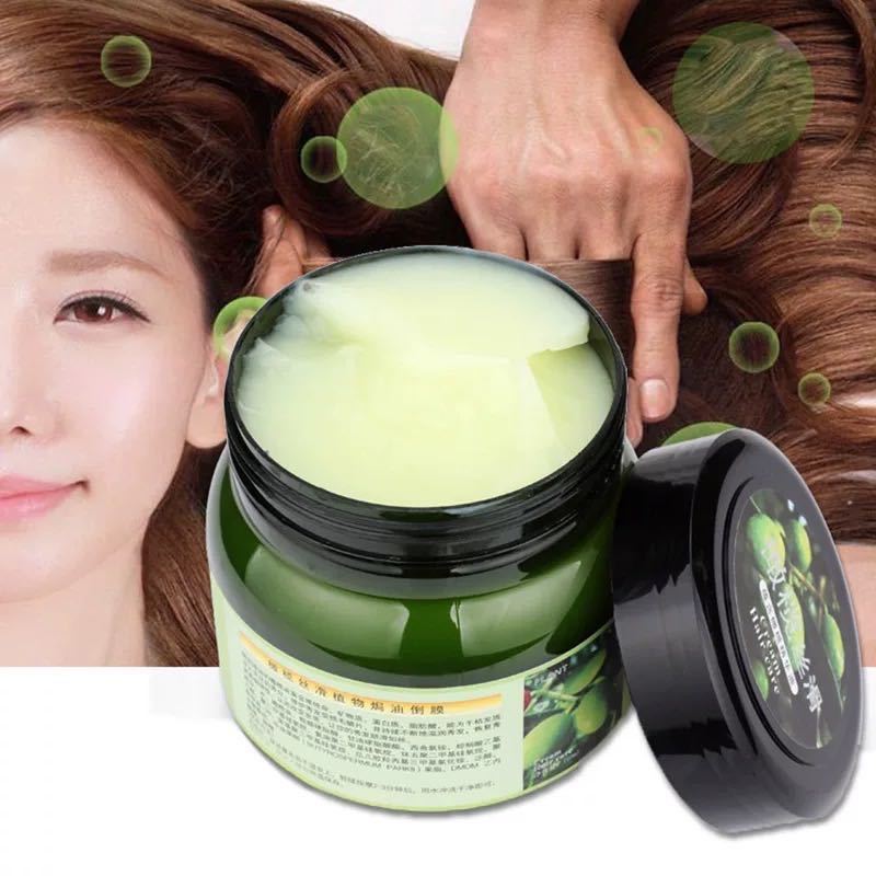 橄榄顺滑倒膜焗油膏700g发膜免蒸丝滑营养精油抚平染烫头发护发素
