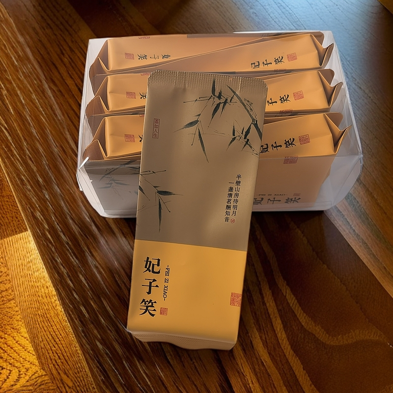 百味甘香茶叶妃子笑红茶花果香香气落水武夷红茶福建红茶高级茶叶