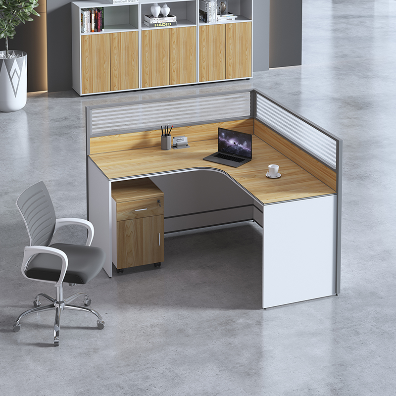 简易舒适办公台卡座办公桌简约现代工作室公司创意办公桌椅组合