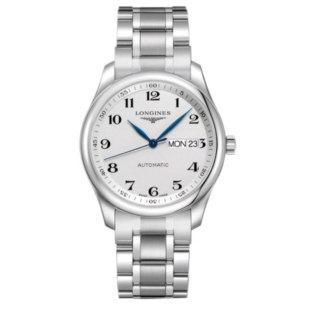 99新 Longines/浪琴 L2.755.4.78.6/ 名匠双日历755数字/38.5表径