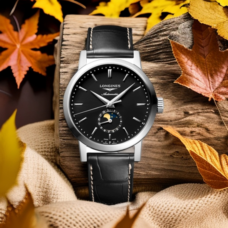 99新 Longines/浪琴 L4.826.4.52.0/1832系列826复古四针/40表径