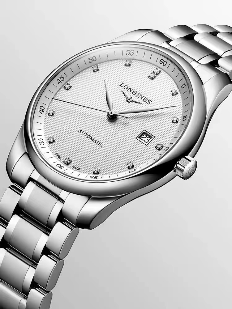 99新 Longines/浪琴 L2.793.4.77.6/名匠793白盘钻刻 /40表径