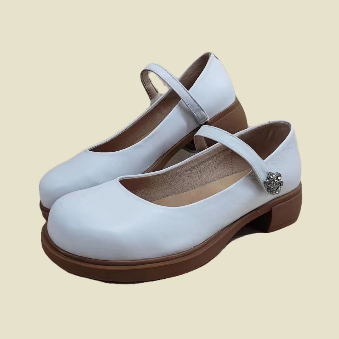 红运定制纯手工真皮男鞋女鞋凉鞋时尚女士夏季黑色高跟时装女鞋