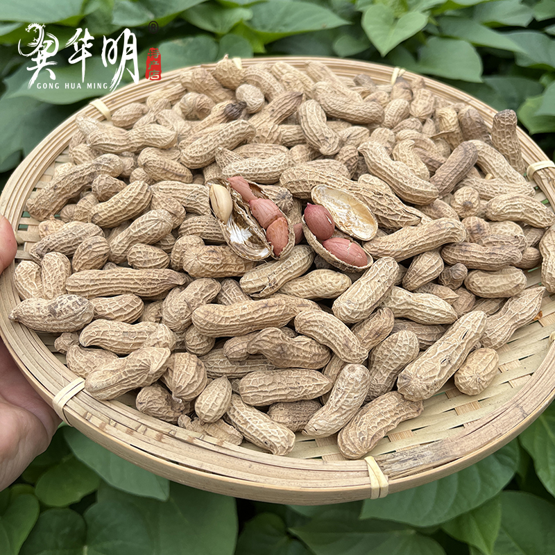 农家原味炒花生都昌特产 带壳干花生今年新货原味农家自种