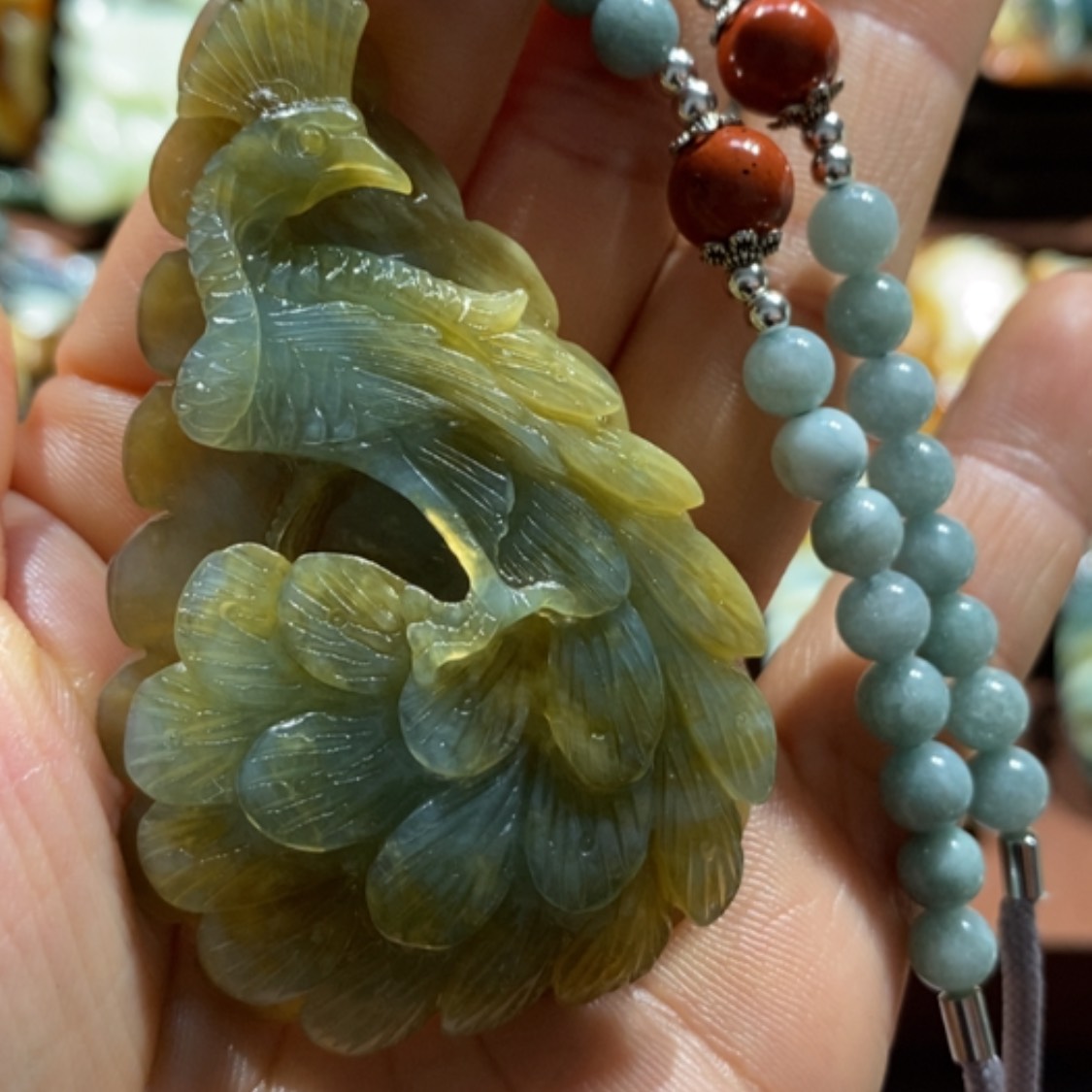 【闪购商品】蛇纹石玉颈饰未镶嵌