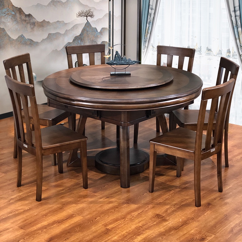 实木麻将桌餐桌两用全自动麻将机一体实木麻将桌自动机方圆多功能