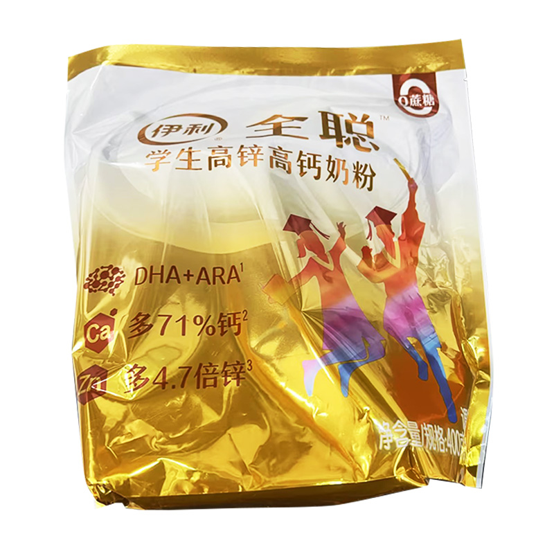 伊利学生高钙高锌奶粉400g