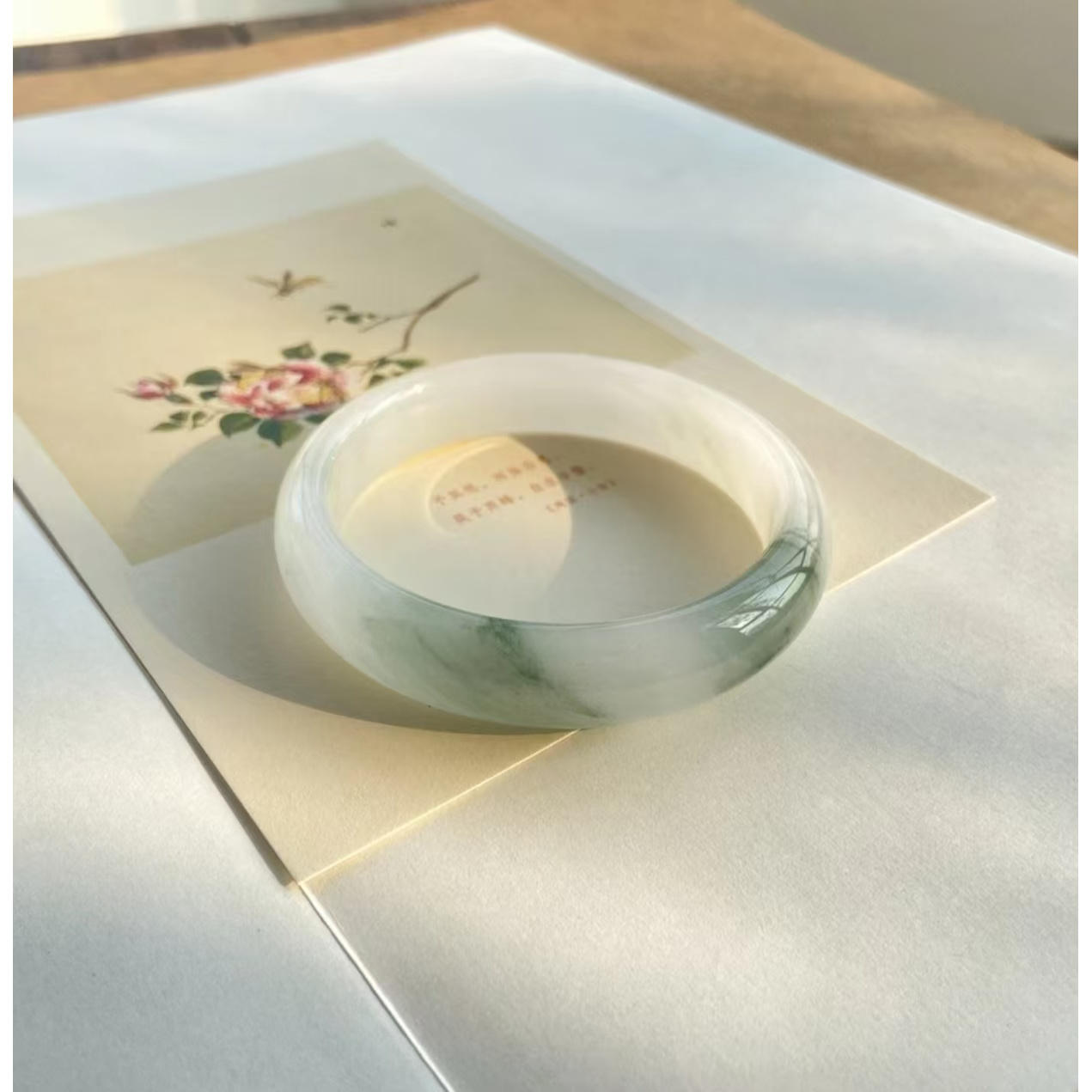 石英质玉手镯天山翠多样性发货 编号：27