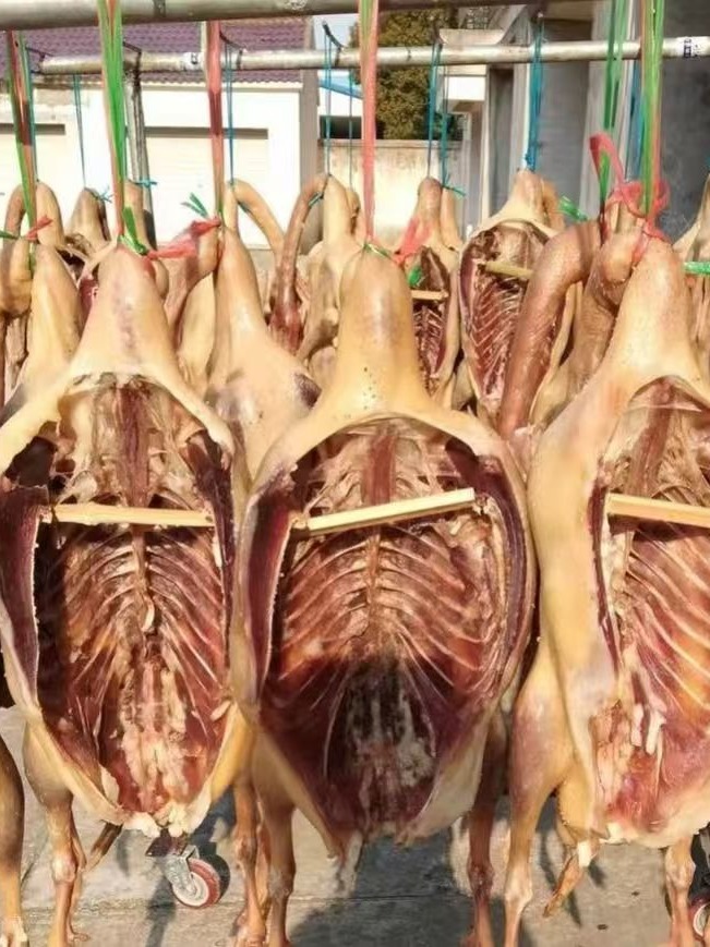 【松哥农产品】腊鹅半只装皖西白鹅安徽六安特产咸鹅农家手工腌制