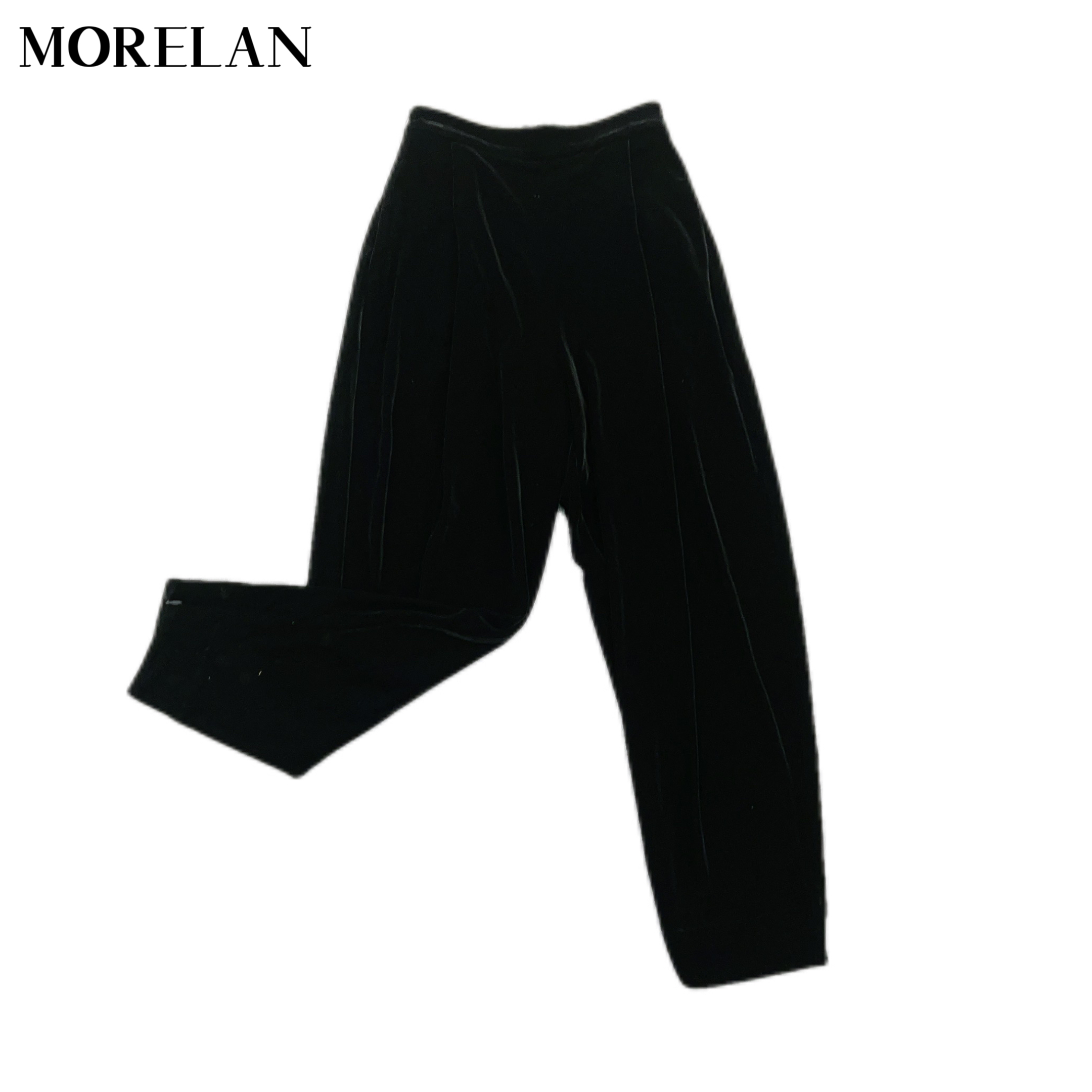 MORELAN时尚气质简约百搭丝绒休闲裤马裤ML-3810