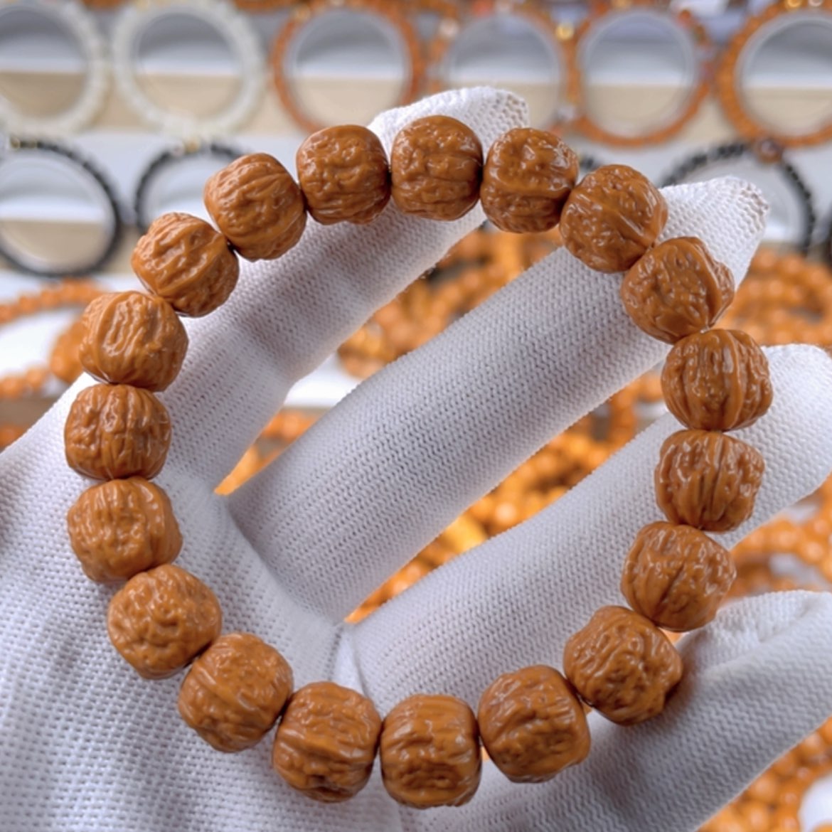 【闪购商品】猴头核桃手串蝎**莱