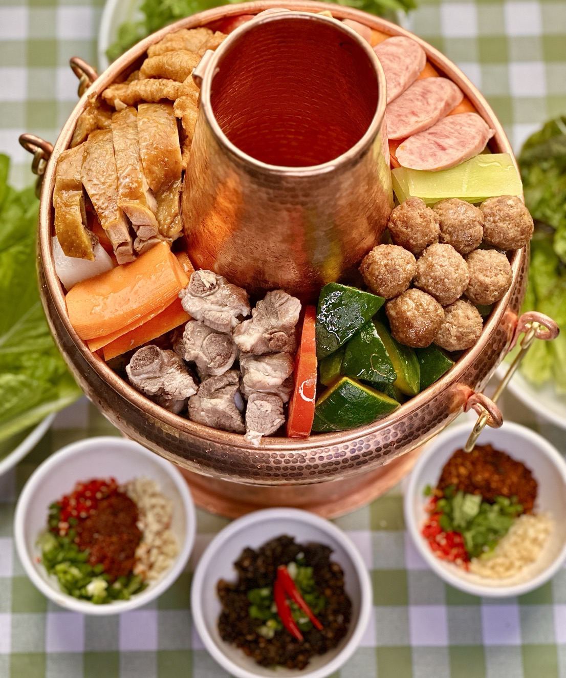 火锅套餐 炊锅小锅2-3人套餐