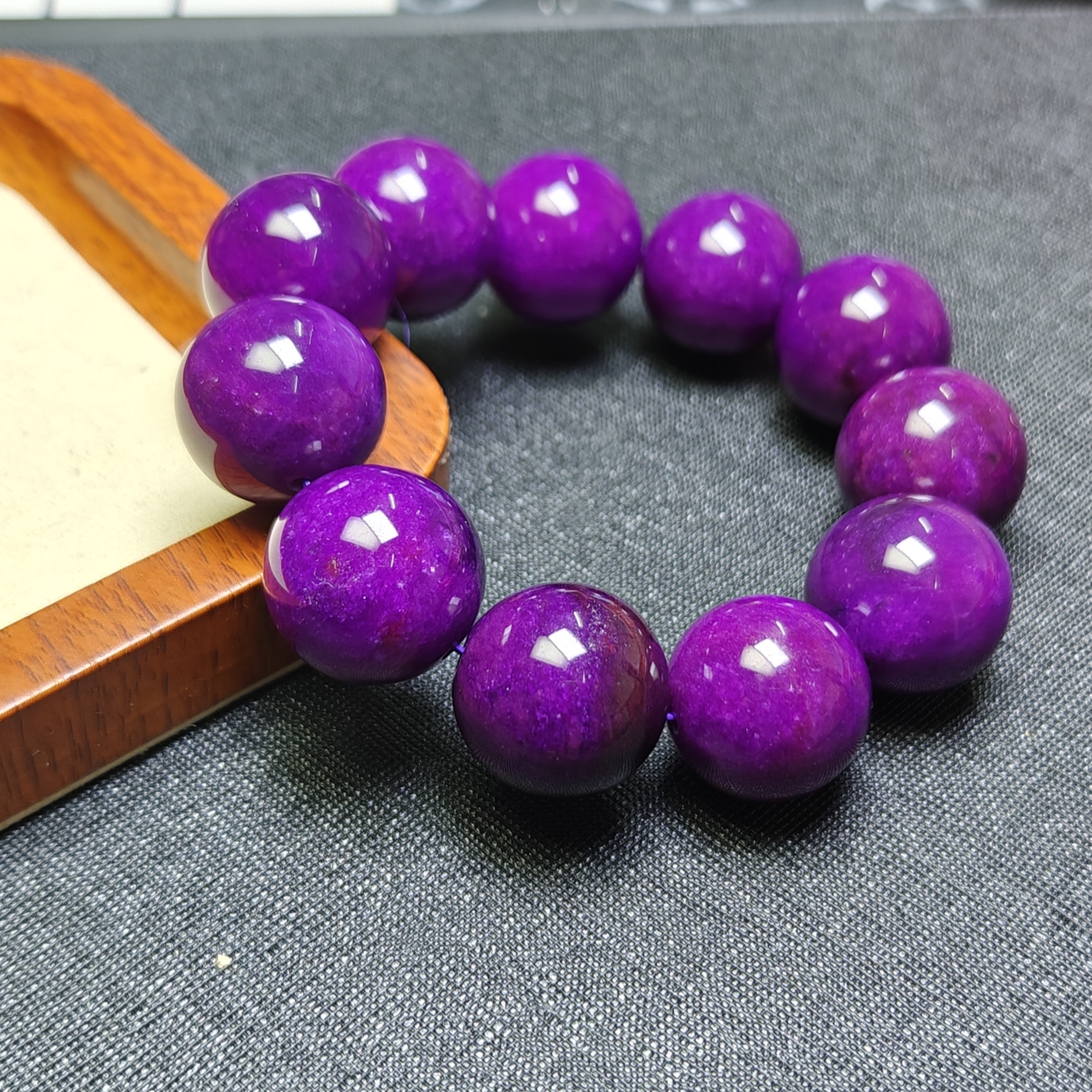 [停业清货]南非紫俱来皇家紫20m手串-202-多样性发一