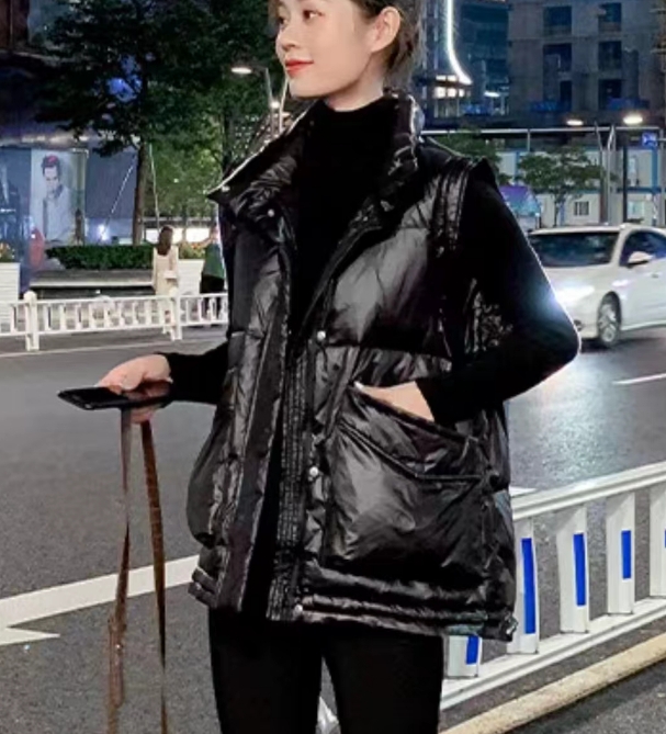 6872#秋冬新款时尚修身坎肩马甲（M~XL 90~160斤）
