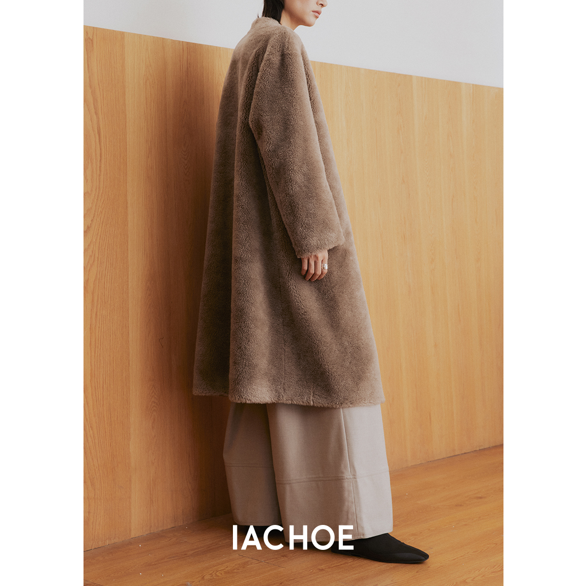 IACHOE【毛毛】两色外套3571570001