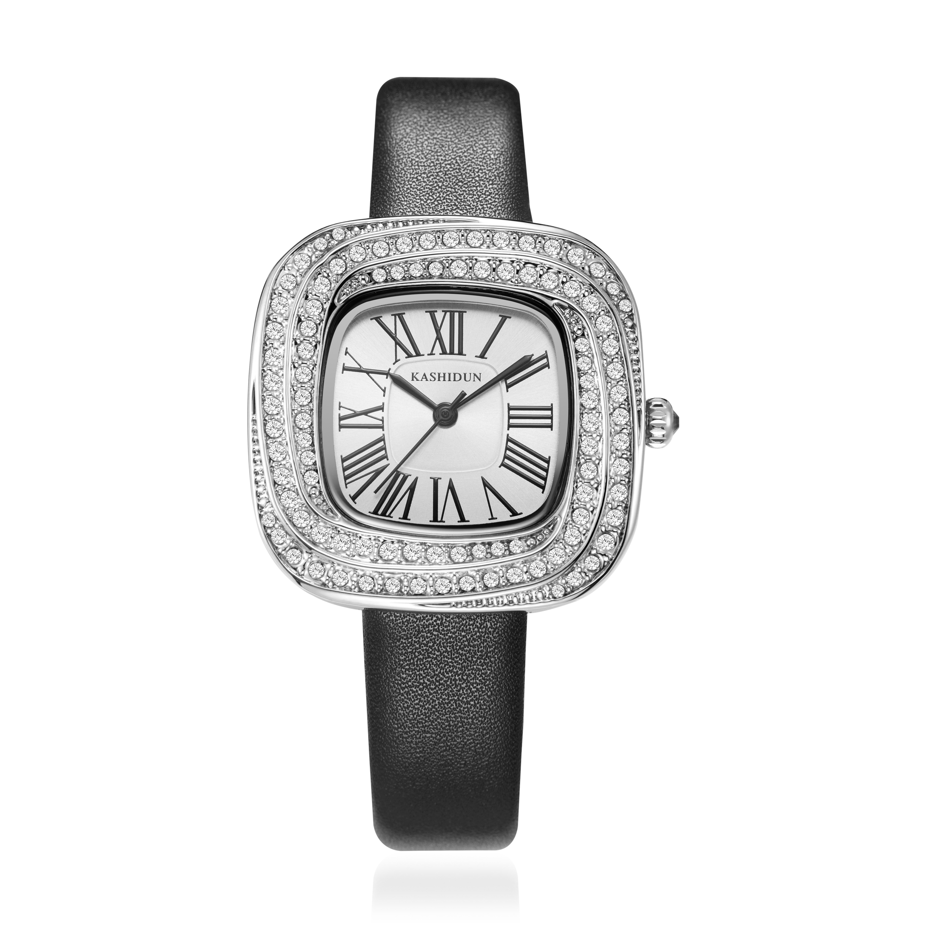 【阿雅专属】KASHIDUN品牌时尚女表方糖女士石英表KSD8218伯爵女神