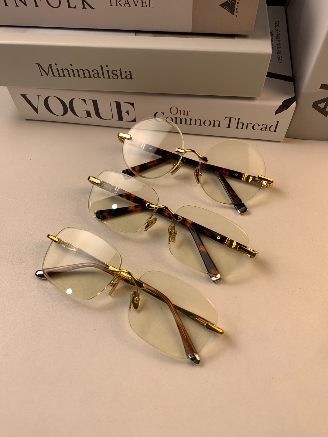 N竹叶青高档水晶石头镜男石头眼镜清凉润泽护目养眼镜女高清护目