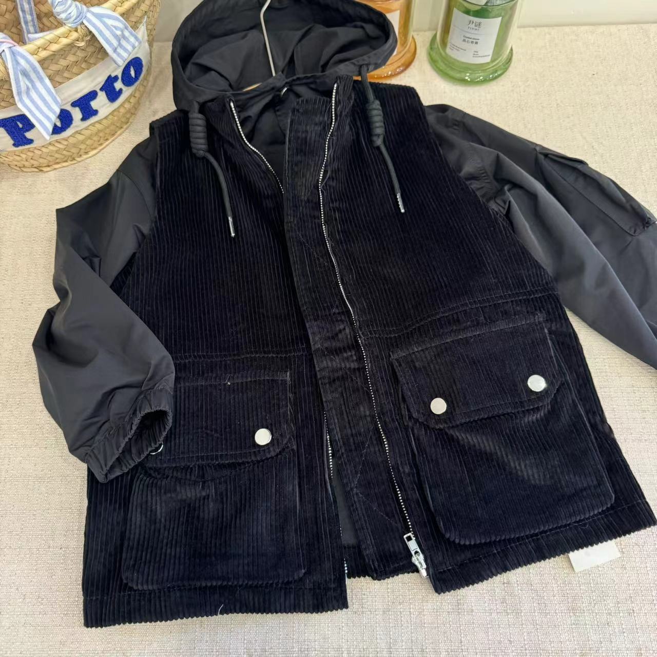 儿童QMG24C003022儿童真两件外套