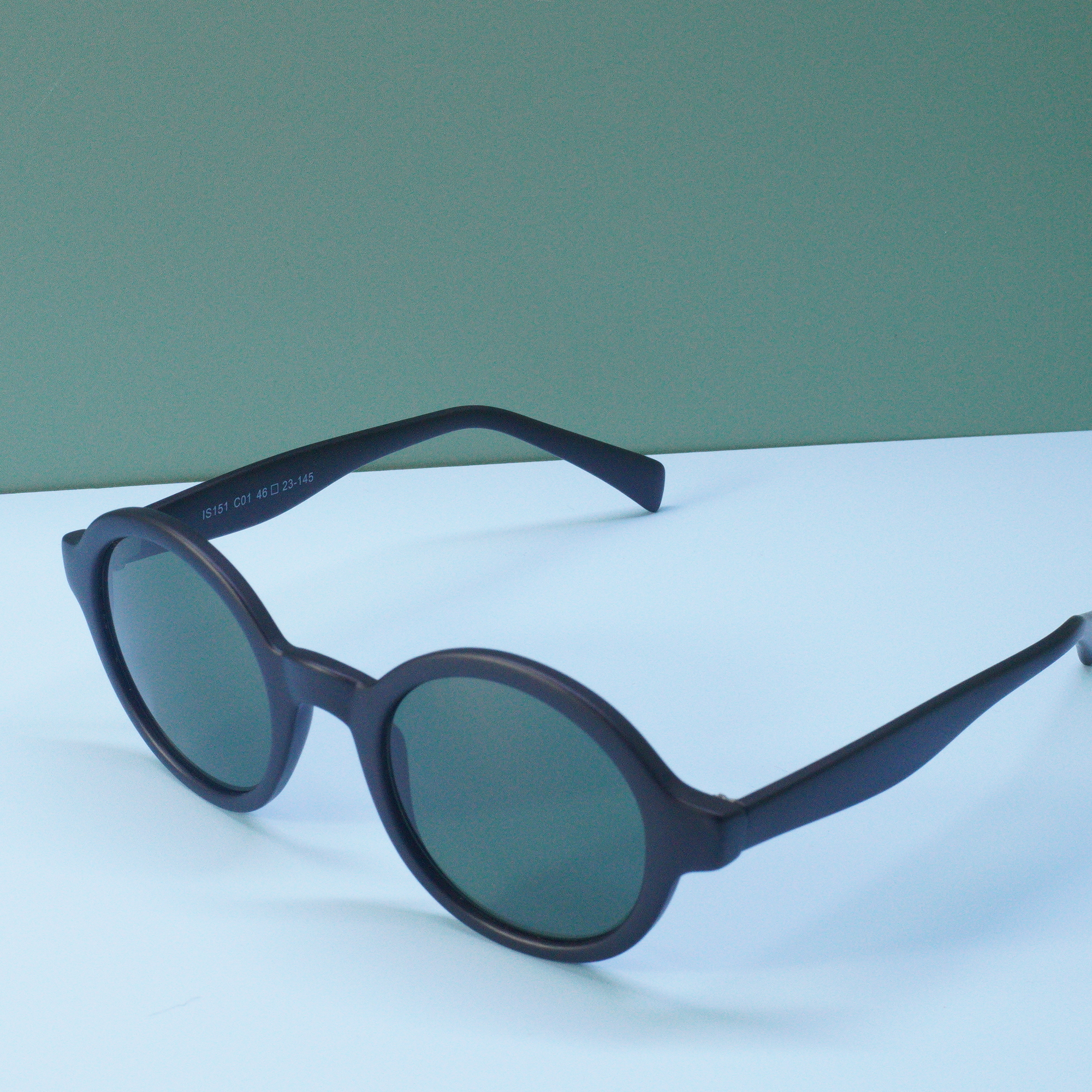 时尚复古潮流圆框太阳镜高清防晒百搭街拍个性防紫外线