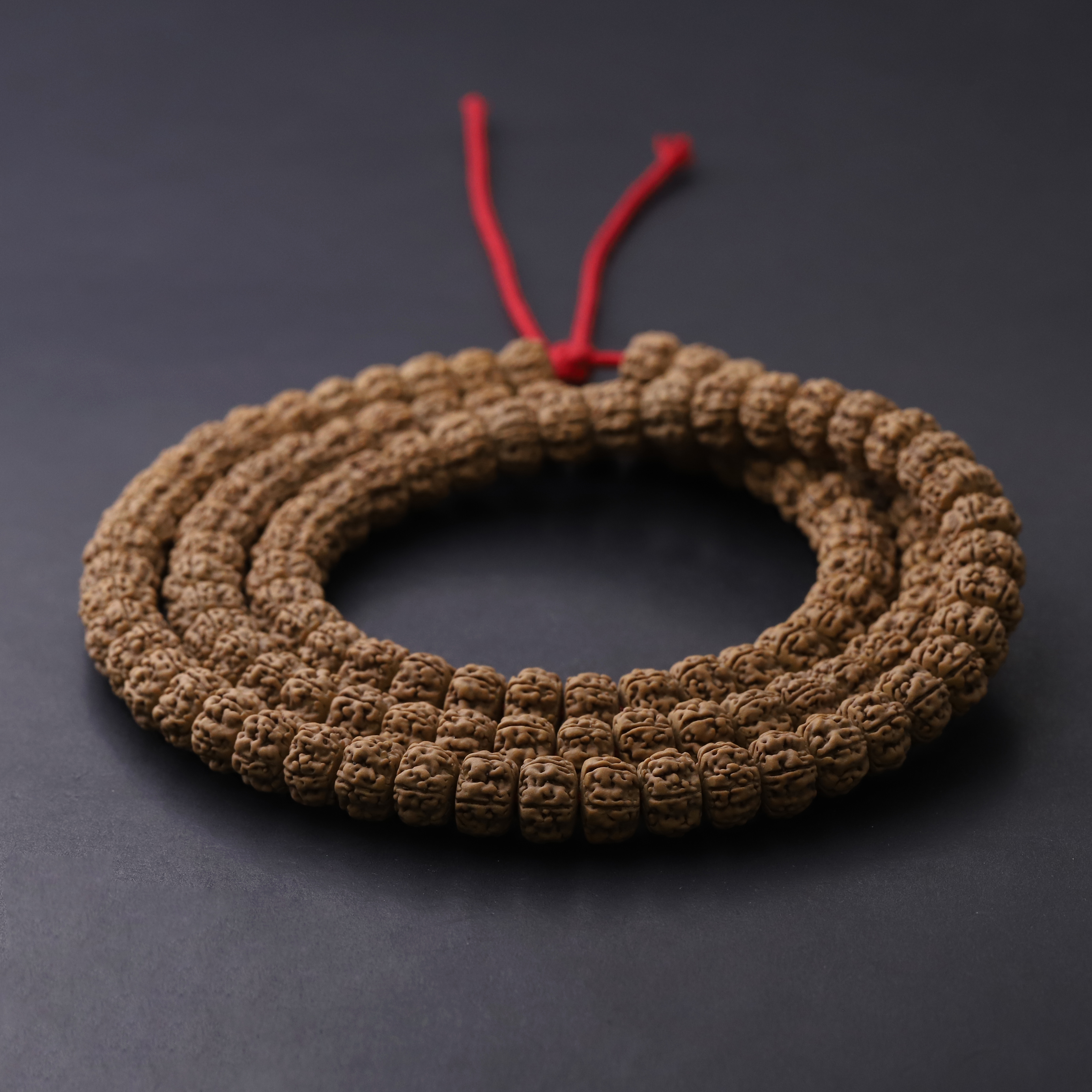 S8051-1【镇罪】五哥定制款藏切梅花盘龙纹小金刚文玩108长串