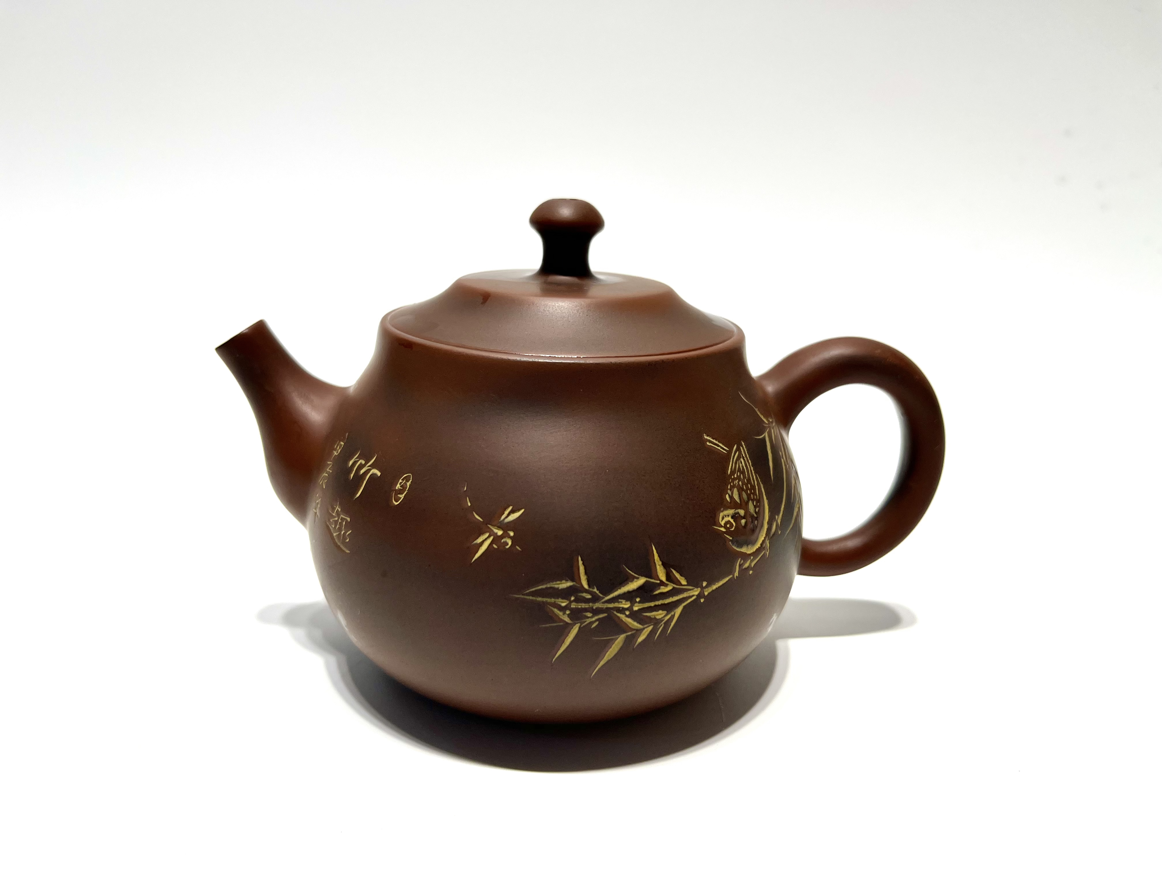 广西钦州坭兴陶 剑客壶200-220cc容量 中式泡茶壶 全手工精品  