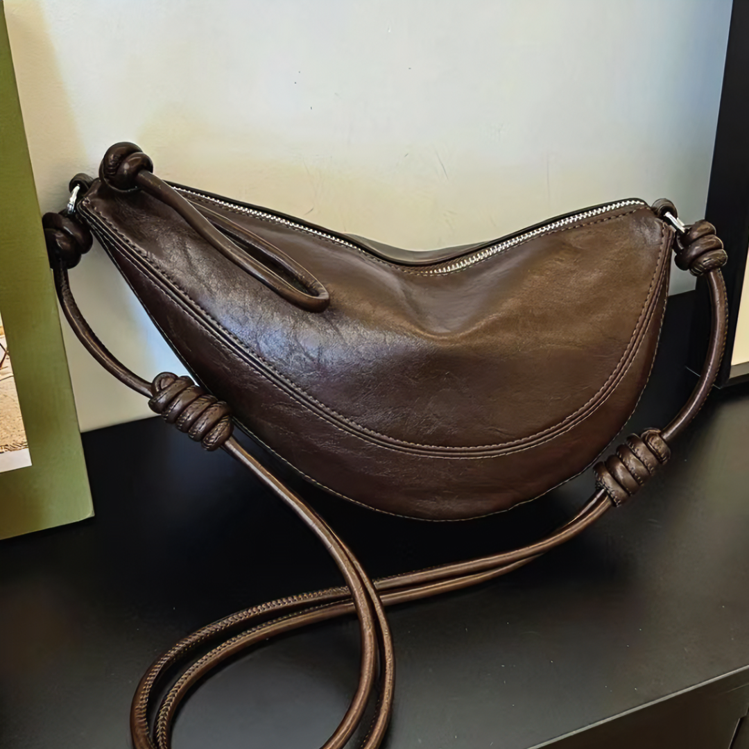 潮流简约牛角包时尚百搭女士肩包高级质感休闲斜挎包包单肩腋下包