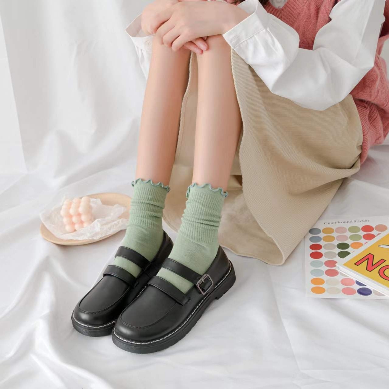 男女棉袜中筒袜船袜学生袜【不挑款图案】春夏百搭袜子