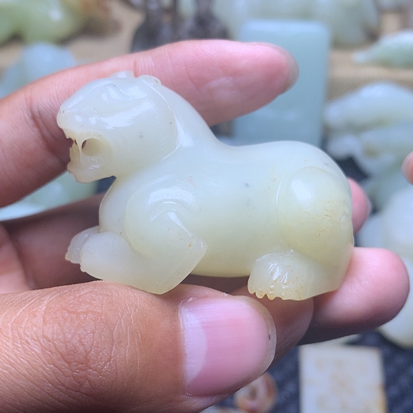 【闪购商品】和田玉挂件未镶嵌宁**远