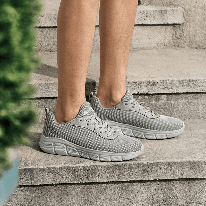 斯凯奇夏季男士透气舒适百搭休闲运动鞋软底轻便减震跑步鞋118103