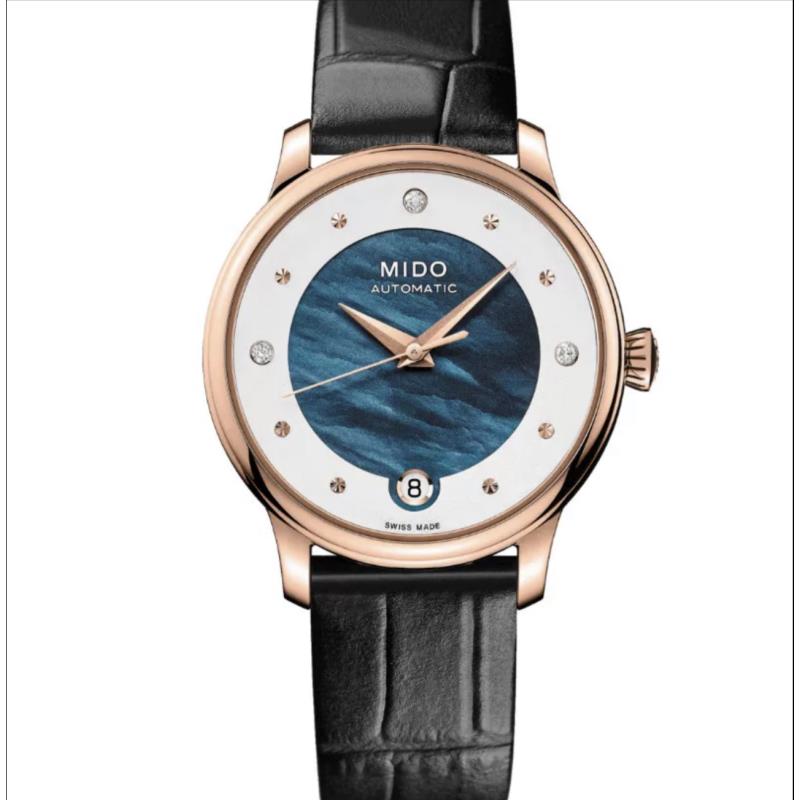 99新 Mido/美度 壹/贝伦赛丽039207/公价8700/表径33mm/全套