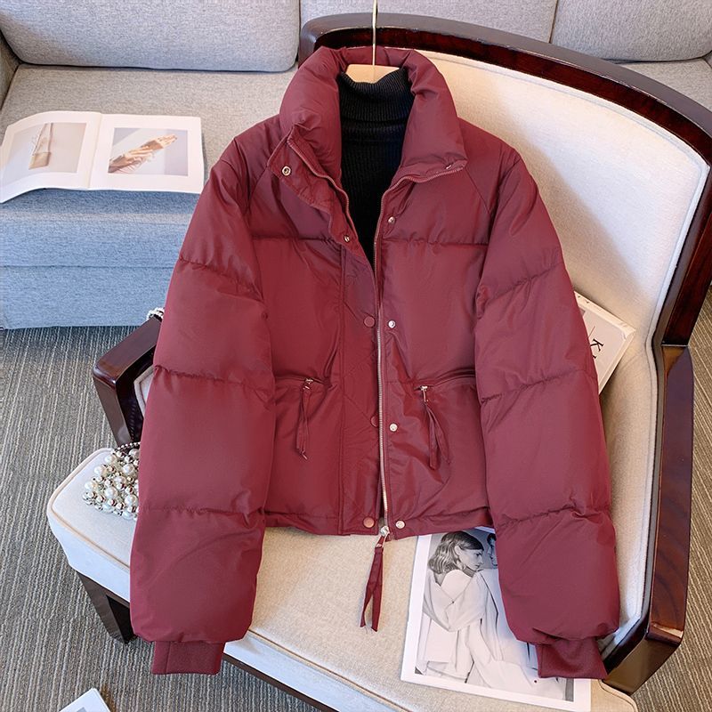 2023年爆款韩系小个子加厚保暖外套新款时尚羽绒服服女冬季