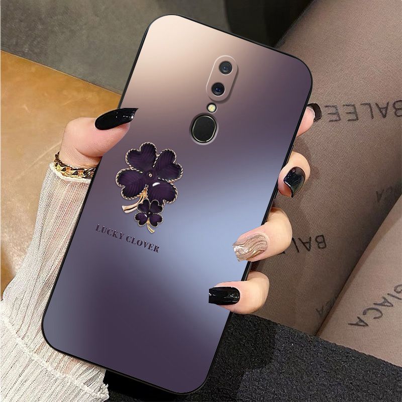 适用于OPPOA9 A9X手机壳高颜值四叶草OPPOA8全包式防摔软壳超薄套