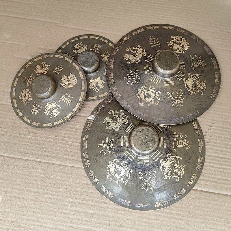 雕花款 青铜铙钹  民间乐器 尺寸多规则可选20~45公分